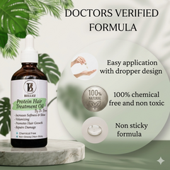 Protein Hair Treatment Oil By Dr. Bisma