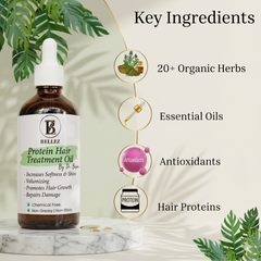 Protein Hair Treatment Oil By Dr. Bisma