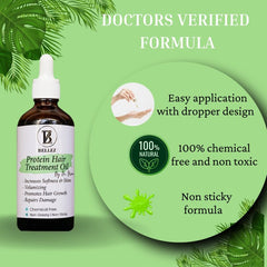 Protein Hair Treatment Oil By Dr. Bisma