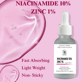 Niacinamide 10% Zinc 1% Nico Face Serum By Dr. Bisma