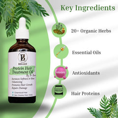 Protein Hair Treatment Oil By Dr. Bisma