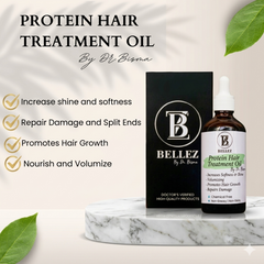 Protein Hair Treatment Oil By Dr. Bisma