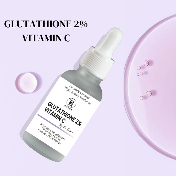 Glutathione 2% Vitamin C Face Serum By Dr. Bisma –